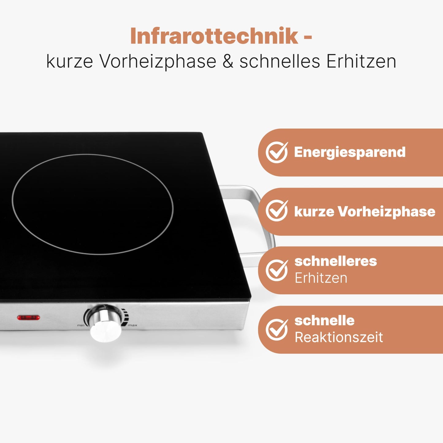 ProfiCook Doppelkochplatte 2800W